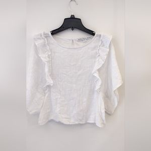 HYFVE White Flowy Top